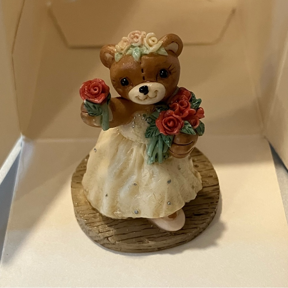 Pennibears Miniature Bear Wedding Day Figurine